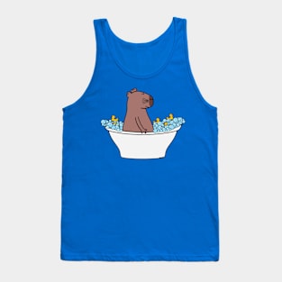 Capybara Bath Time Tank Top